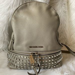 Michael Kors Rhea Zip Stud Backpack